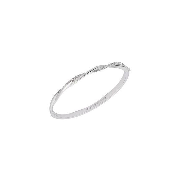 Givenchy Pavé Twist Bangle Bracelet - Picture 1 of 7
